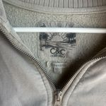 C&C California  Women’s Tan Cream 1/4 Zip-Up Sweater Sunwashed XL Photo 1