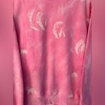 Sporty & Rich Tie Dye Women’s Pink Cotton Sweatshirt Size XS Photo 6