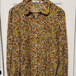 & Other Stories & Other Stories Orange and Yellow Floral Top Photo 0