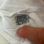 Unkosher Market TOTES KOSHE White Tank Top Black Graphic Size Large Photo 4