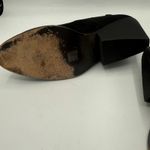 Eileen Fisher  Even Tumbled Nubuck Bootie Black Suede Block Heel Ankle size 8.5 Photo 7