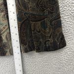 Loft Y2K Velvet Paisley Midi Skirt Whimsigoth Boho Grunge Academia Retro Women 2 Photo 6