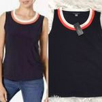 Tommy Hilfiger  Women’s Suit separates Round Neck Tank top in Navy size Medium Photo 1