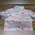 IBKUL Golf Long Sleeve Quarter Zip
Mock Shirt Women's Size xl Blue Photo 3