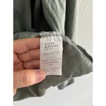 Frank & Eileen Patrick Popover Jersey Womens Medium Green Preppy Nautical Travel Photo 3