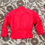 Vintage Andy Johns Coat Jacket Ski Puffer Neon Pink M Medium Photo 2