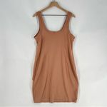 YITTY Body Butter Tank Dress in Brown Sugar Nude Stretchy Scoop Neck Size XXL Photo 10