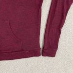 Brandy Melville  Robin Hoodie Women OS‎ Maroon Lightweight Pullover Photo 1