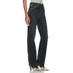 RE/DONE NWT  Originals 90s High Rise Loose‎ Jeans in Noir Size 26 Photo 2
