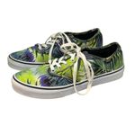 Vans  Tropical Palm Leaf Print Floral  Women’s Sneakers   Shoes‎ Size 9.5. Photo 2
