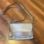 Summer & Rose  Celine Gold Silver Metallic crossbody bag purse Clutch Vegan Photo 0