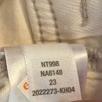 Madewell NWT Cream The Emmett Wide-Leg Full Length Jean: Patch Pocket Edition 23 Photo 8