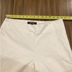 Ellen Tracy  White pleated chino dress work dresss Pants ankle crop size 10 Photo 7