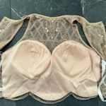 Sherri Hill Cropped Halter Top Embroidered Beaded Pink Grey Prom Bollywood Sz 8 Photo 11