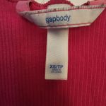 Gap Body Women's Pink Ribbed Rhinestone Bow Tank Size XS Photo 2