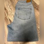 American Eagle Women's Stretch Blue Mom Jeans Photo 1