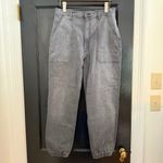 MOTHER Denim MOTHER The Wrapper Patch Denim Springy High Rise Jogger Jeans Photo 3