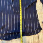 Falls Creek  Blue and White Striped Blouse. Size L. Photo 6