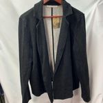 Peruvian Connection New  Charcaol Chatham Knit Jacket Womens XL Soft Classic Open Photo 4