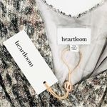 Heartloom NWT Rue Spaghetti Strap Silver Sequin Leopard Dress Photo 2