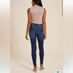 Maurice's  Women’s Everflex Dark High Rise Dark Wash Skinny Jeans size 6 short Photo 1