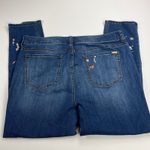 Melissa McCarthy Seven7 Paint Splatter Embroidery Slimming Skinny Jeans Size 22W Blue Photo 11