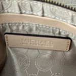 Michael Kors  Jet Set Large Wristlet Monogram Brown Mini Clutch Sleek Chic Y2K Photo 4