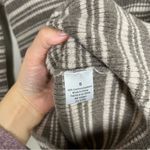 KIER + J Brown Striped Cashmere Crew Neck Sweater Size Small Photo 6
