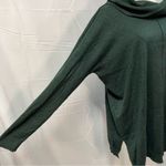 Vila Milano Cowl Neck‎ Tunic oversized sweater hunter green women’s medium Photo 3