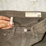 Rag and Bone  Khaki Denim Leggings Size 27 Photo 5