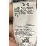 Under Armour Hoodie Women's S Gray Hot Pink Loose Fitted Coldgear Storm Big Logo Photo 5