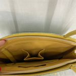 Aqua Green Vintage Charles L Thomas Yellow  Handbag Photo 3