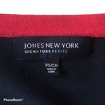 Jones New York Navy Pink Cardigan Size Petite Small Photo 19
