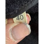 Marni Coat Women 4 Navy Blue Wool Full Zip Patchwork Raw Seams Jacket Outdoor Photo 10