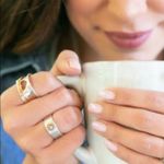 New Sterling Silver Thick Love Ring Silver Size 8 Photo 5