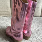 Dream Paris Pink Shiny cowboy boots by   Photo 0
