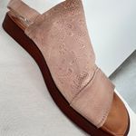 Miz Mooz Guava Lace-Embossed Leather Slingback Sandals Size 39 EU 9 US Photo 11