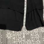 SOH Black Moto Cashmere/Cotton Blend Jacket/Cardigan With Leather Elbow Patch M Black Size M Photo 12