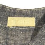 CP Shades  100% Linen Sleeveless Shift Dress Blue Small Luxury Minimalist USA‎ Photo 2