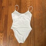 ANDIE The Amalfi One Piece Swimsuit White Size M NWT minimalist Photo 2