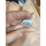 For Cynthia  Women's Size Large Zip Up Jacket Beige Short Ruffle Trench Coat NWT Photo 4