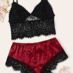 SheIn Black Mesh Lingerie Photo 0