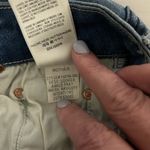 MOTHER Looker Ankle Fray Distressed Jeans in Naughty Intentions Wash Photo 7