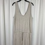 Athleta Cream Balance Jumpsuit Sz.L Photo 4