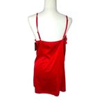 Rachel Roy Rachel  Red Chemise Slip Gown Lingerie Valentines Sexy Satin Lace XL Photo 4