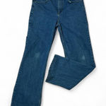 Carhartt Jeans Womens Blue Denim Carpenter Utility Workwear Flared Leg Photo 0