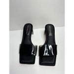 Good American Womens Sandal Size 9 Ombre Black Block Heel Square Toe Slides Photo 4
