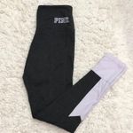 PINK - Victoria's Secret Pink Victoria’s Secret Yoga Leggings Grey Purple Small Photo 1