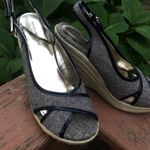 Banana Republic Classy Denim Wedges Photo 1