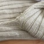 Vintage 80s Amanda Adams Ribbed Turtleneck Sweater Sage Green M Size M Photo 4